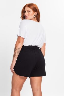 Shorts Feminino Plus Size  Malha Rovitex - 51313