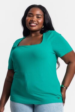 Blusa Feminina Plus Size Canelada Secret - 51332