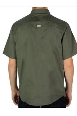 Camisa em Sarja MC Slim R Sete - 51647