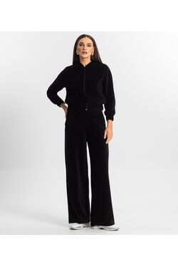 Calça Feminina Wide Leg em Plush    - 51752