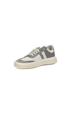 Sapatenis Masculino Nylon Branco e Cinza AC - 51951