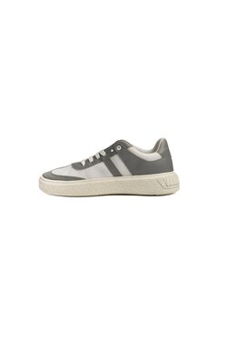 Sapatenis Masculino Nylon Branco e Cinza AC - 51952