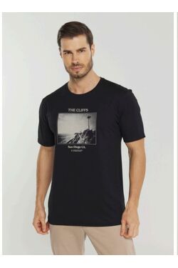 Camiseta Masculina Plus Size Cliffs Thoux