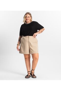 Blusa Plus Size Viscose Secret - 52452