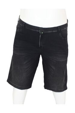 Bermuda Jeans Preto  Masculino Six One - 52501