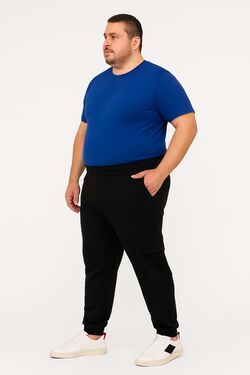 Calça Jogger Plus Size Cargo Preto You Size