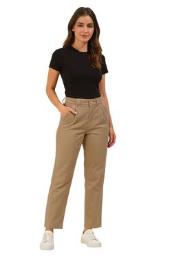 Calça Sport Fino Amendoa Muito Mais