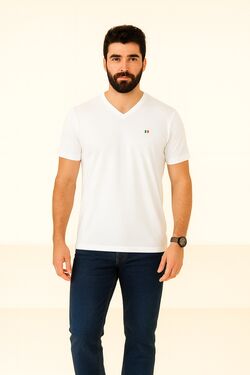 Camiseta Slim Gola V  Até Xg La Rossi - 52891