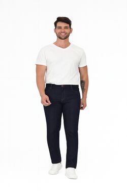Calça Jeans Masculina Skinny Muito Mais – Veste Até 60
