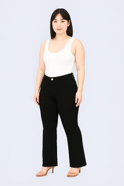 Calça Flare Petit Perfect Fit – Muito Mais – Preto