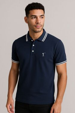 Polo Masculina Headplay Meia Malha 100% Algodão – Sem Bolso
