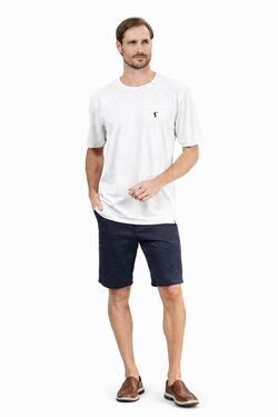 Camiseta Plus Size Headplay Algodão e Poliéster Textura Poá – Conforto Premium – G1 ao G5 - 53138