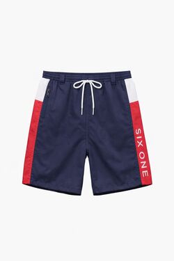 Shorts Tactel Masculino Red Block Marinho Six One – Esportivo e Confortável - 53315