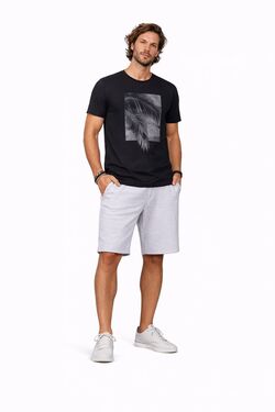 Bermuda Masculina Moletom Six One Branca – Conforto e Estilo Casual