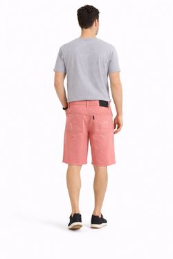 Bermuda Masculina Tradicional em Sarja Salmão Médio – LR - 53402