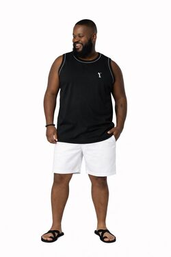 Regata Masculina Headplay em Algodão – Confortável _ Veste G ao G3