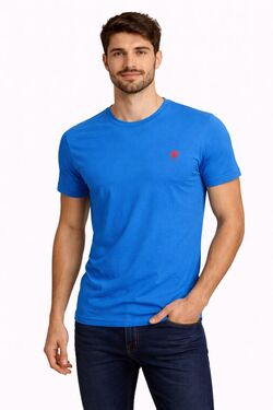Camiseta Masculina Slim Gola Careca Six One Royal – Algodão