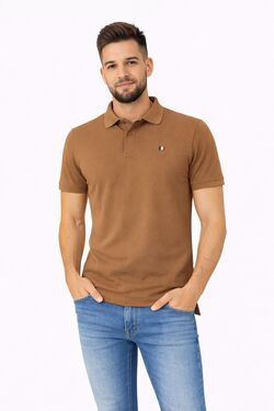 Camisa Polo Piquet Masculina La Rossi Khaki Premium