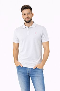 Camisa Polo Piquet Masculina La Rossi Branco Premium
