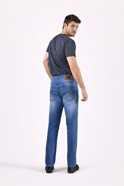 Calça Jeans Masculina Rider Skinny Lee Azul Eco Sustentável - 53805