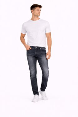 Calça Jeans Skinny Black Masculina R Sete em Moletom Confortável