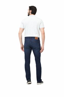Calça Jeans Masculina Reta Muito Mais – Veste Até 52 - Jeans Médio - 53851