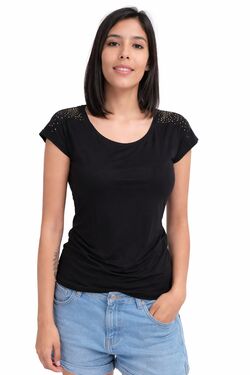 Blusa Slim Viscolycra Fr