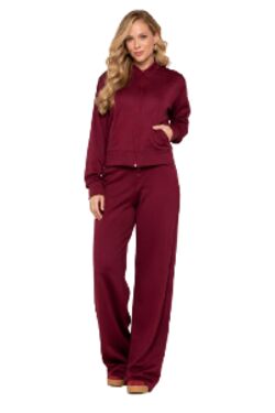 Calça Wide Leg Térmica Feminina Helanca Peluciada Jagar