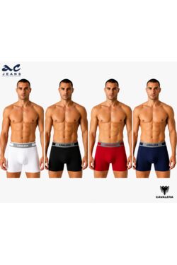 Cueca Boxer Cavalera Sem Costura Masculina Poliamida Conforto - 54685