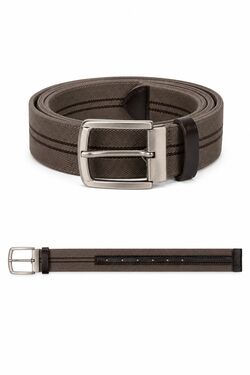 Cinto Masculino Elástico Dupla Face América 40mm Caqui 120 cm