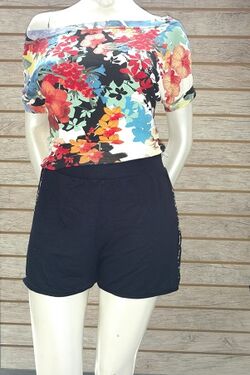 Short Feminino Malha Fria Rovitex  - 6408