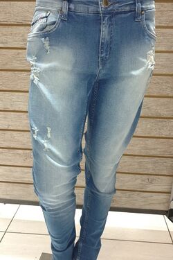 Calça Jeans Skinny Super Six One