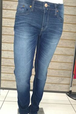 Calça Jeans Just Fit Amaciado  Six One